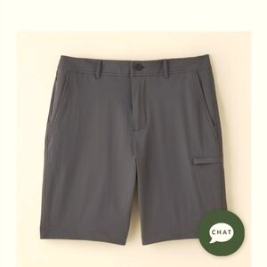 Roots Mens Shorts Recover Tech Short In gray Classic Comfy Fit Size 36 Worn Once